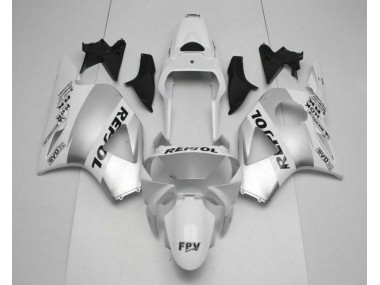 Honda CBR 900 RR 954RR 02-03 Motorrad Verkleidungen - Weiß Silber Schwarz Repsol Kaufen
