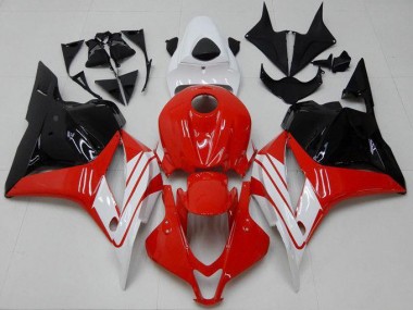 Honda CBR 600 RR 09-12 Motorrad Vollverkleidung - Rot Weiß Schwarz Kaufen