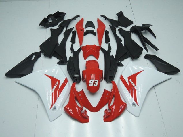 Honda CBR 125 R 11-13 Motorrad Verkleidungen - Rot Weiß 93 Kaufen